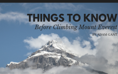 Things to Know Before Climbing Mount Everest