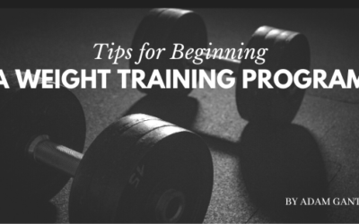 Tips for Beginning a Weight Training Program